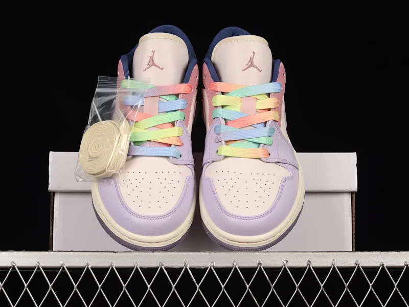 All categories Air Jordan Jordan series basketball shoes Air Jordan 1 Low Air Jordan 1 Low AJ1 Joe 1 pink and purple egg DZ2768-651